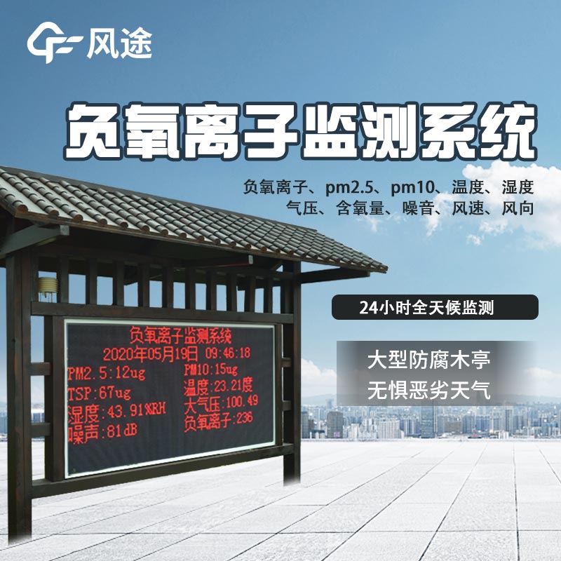 公園20分鐘效應(yīng)，用負(fù)氧離子監(jiān)測(cè)站保衛(wèi)環(huán)境